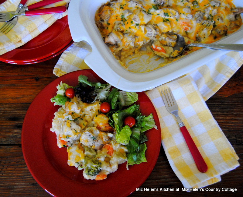 Crock Pot Chicken Veggie and Rice Casserole