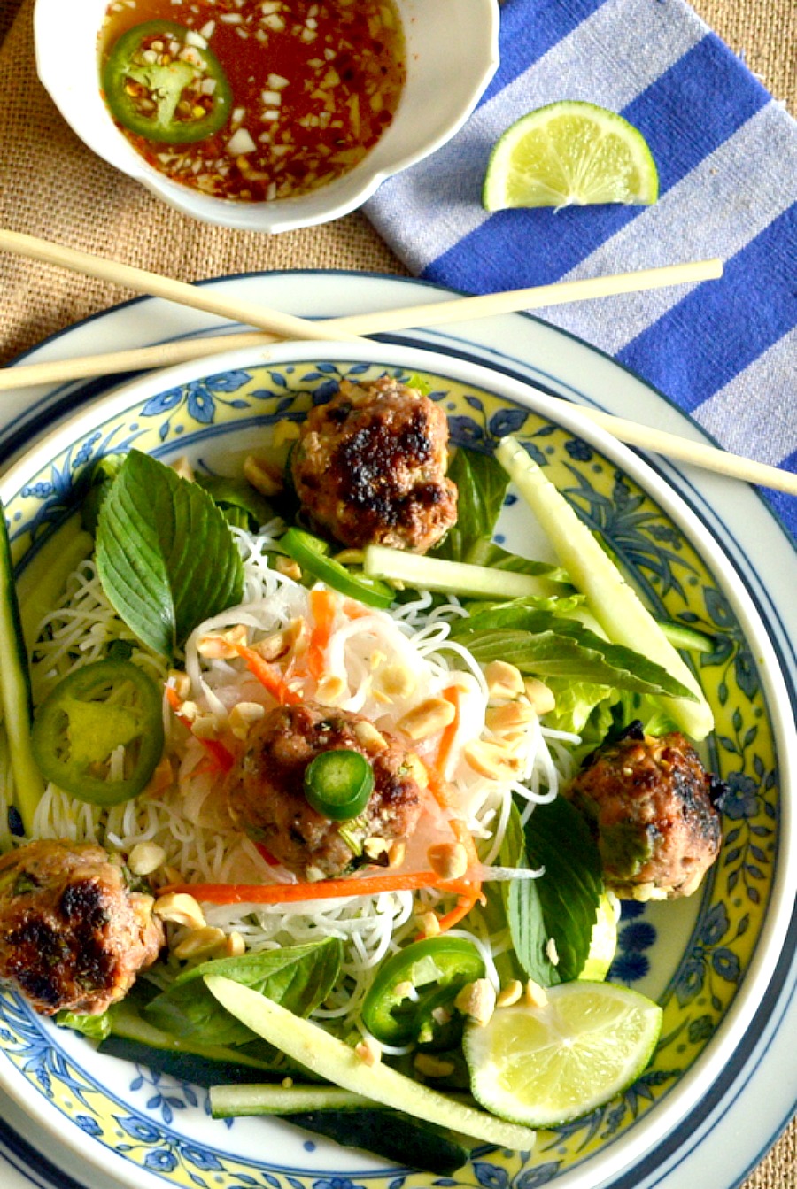 This is How I Cook: Vietnamese Meatball Noodle Bowl or I Love ...