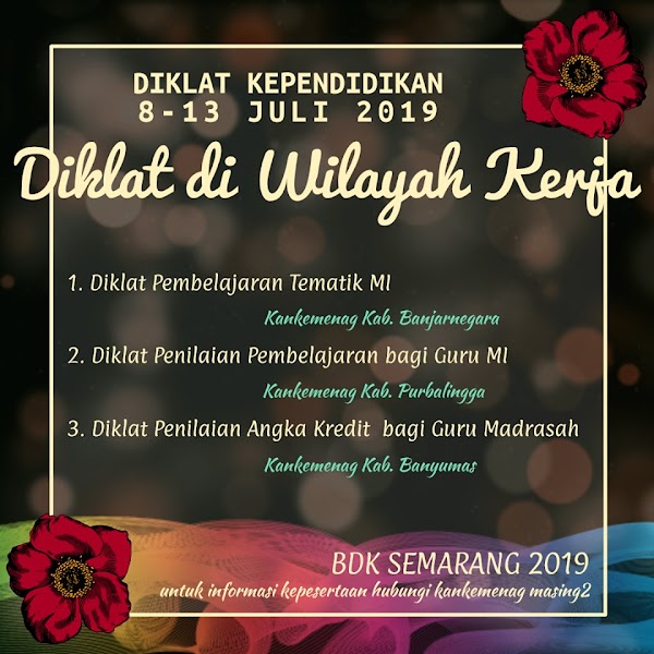 Balai Diklat Kegamaan Semarang selenggarakan Diklat Di Wilayah Kerja untuk Guru Madrasah Balai Diklat Kegamaan Semarang selenggarakan Diklat Di Wilayah Kerja untuk Guru Madrasah