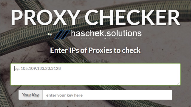 ProxyCheck ProxyCheck