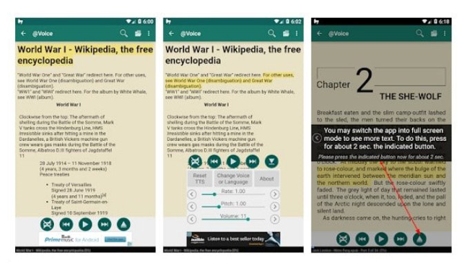Aplikasi Text-to-Speech Terbaik tuk Smartphone Android - Voice Aloud Reader Aplikasi Text-to-Speech Terbaik tuk Smartphone Android - Voice Aloud Reader