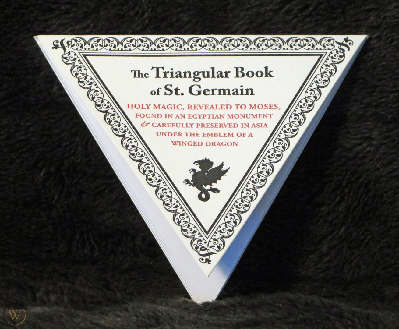Magnum Opus Aeternam Triangular Book of Saint Germain