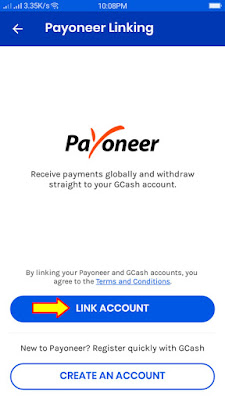 gcash payoneer globally withdraw