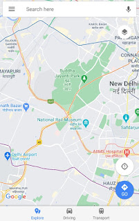 How To Show Live Traffic on google maps dellhi area Live Traffic on google maps