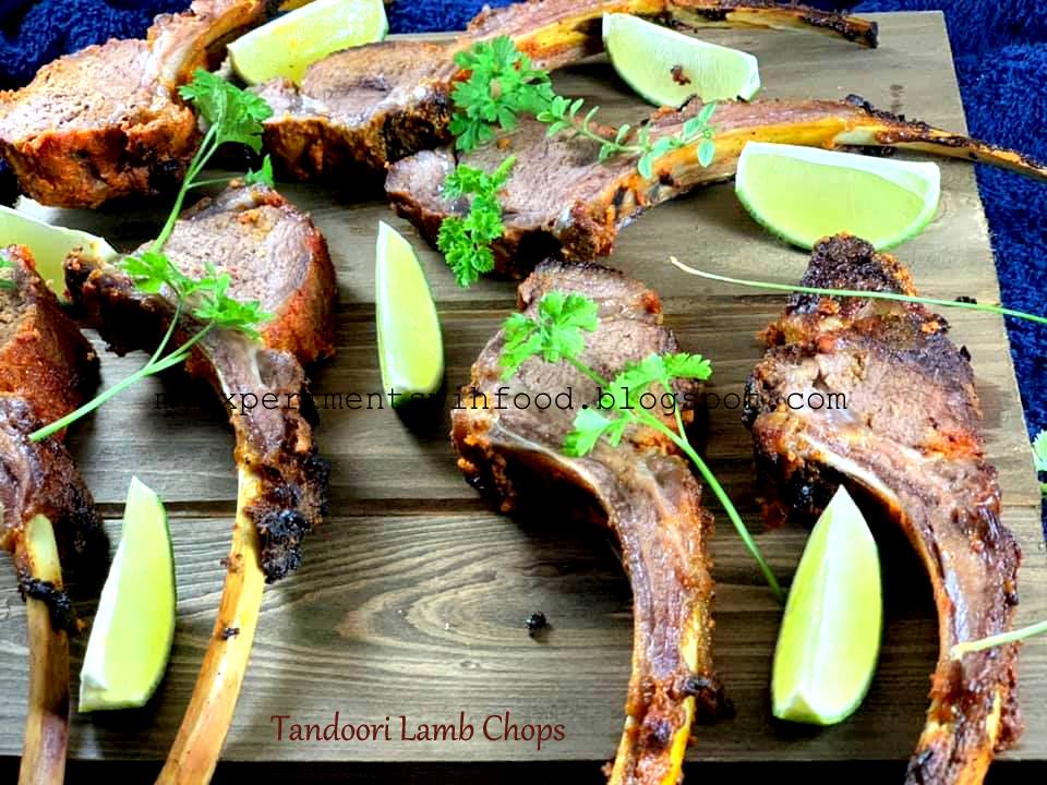 Baked Tandoori lamb Chops Recipe