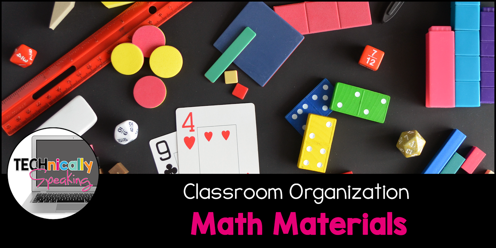 How I Organize My Math Materials Technically Speaking with Amy