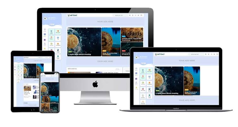 Hartomy UI Blogger Template Premium Gratis Hartomy UI Blogger Template Premium Gratis