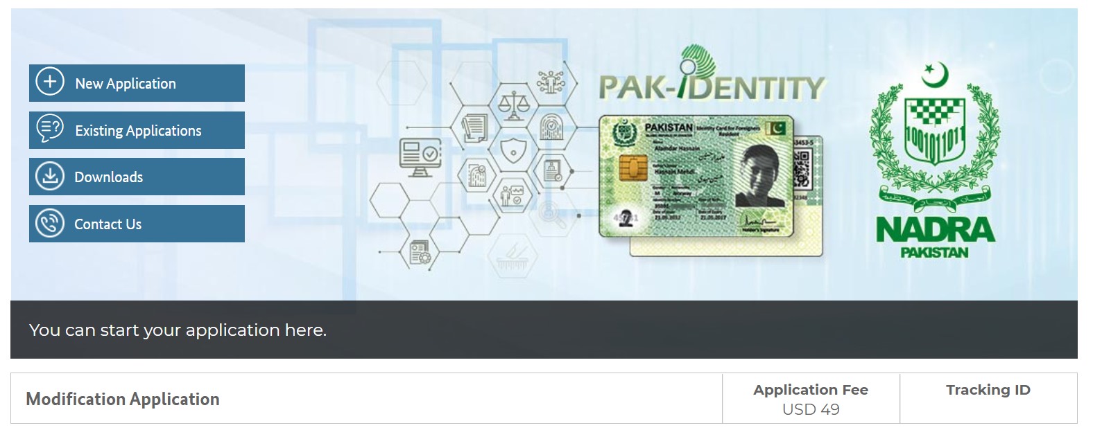 Nadra Id Card Renewal Fee