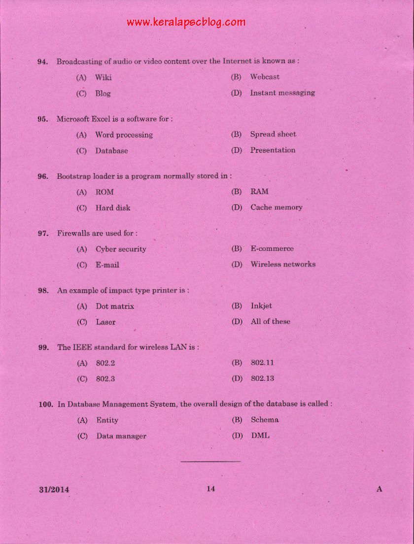 Accountant Exam Previous Question Paper Accountant Exam Previous Question Paper