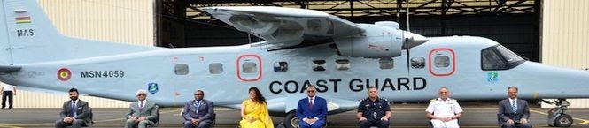 India Handover Dornier Aircraft To Mauritius As Part of Vision SAGAR