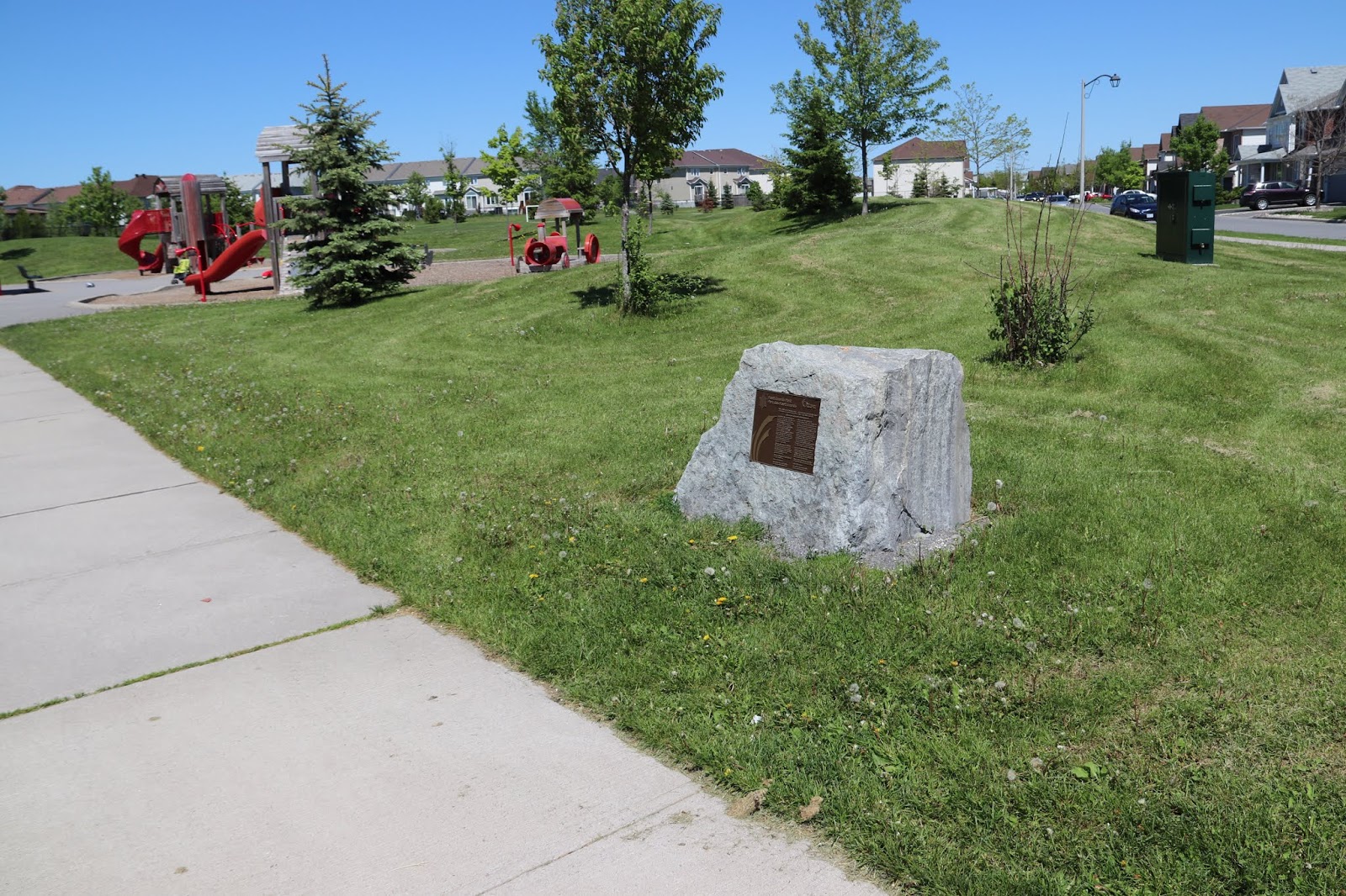 Memorials in Ottawa Foot Guards Park
