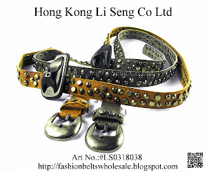 Fashion Belts Wholesale, Manufacturer and Supplier - Hong Kong Li Seng Co Ltd