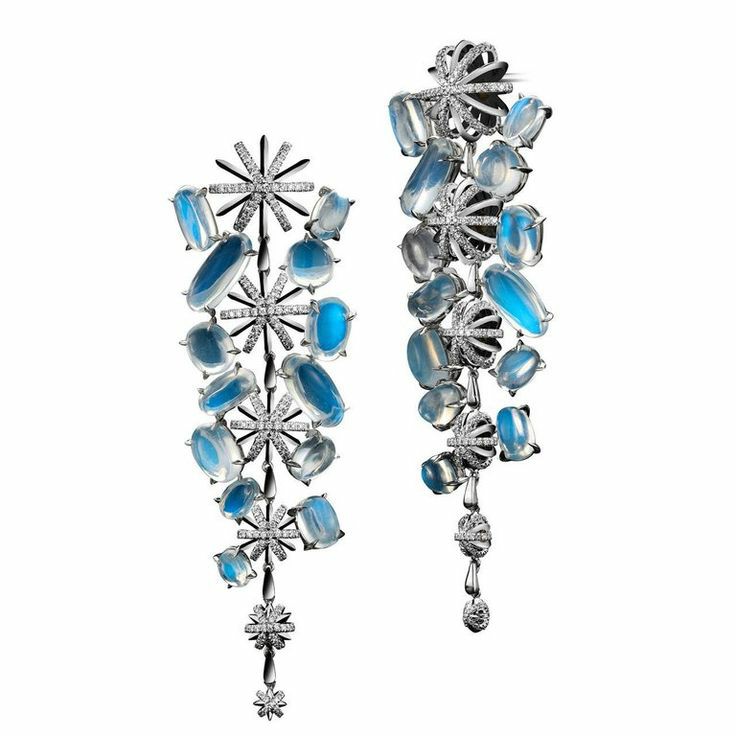 Crystal earrings fashion