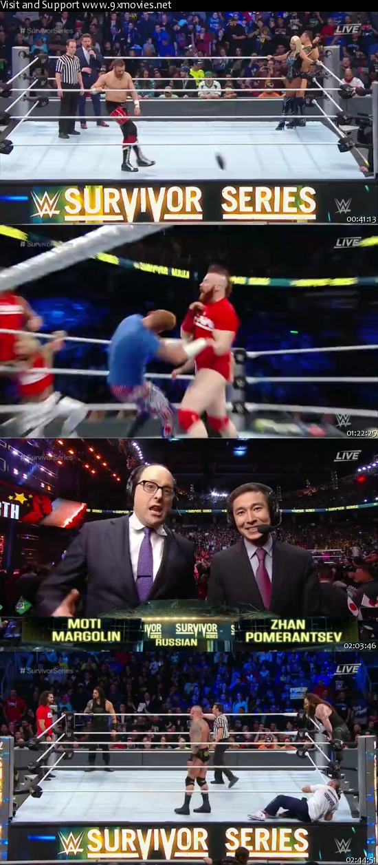 WWE Survivor Series 2016 PPV WEBRip 480p x264 800mb  Moviez World