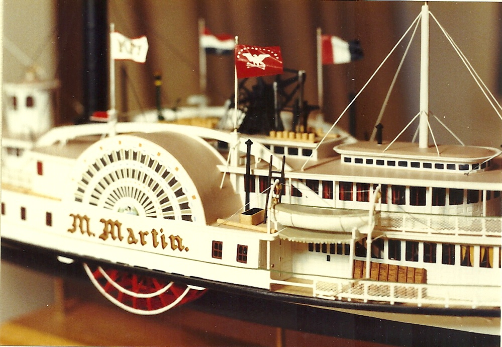 Hudson River Model Steamboats: The Civil War's M. MARTIN c.1863 ...