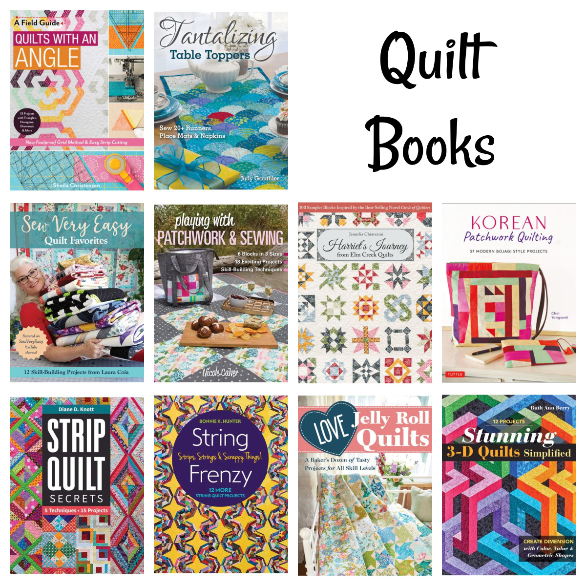 12 Of The Best Quilting Books