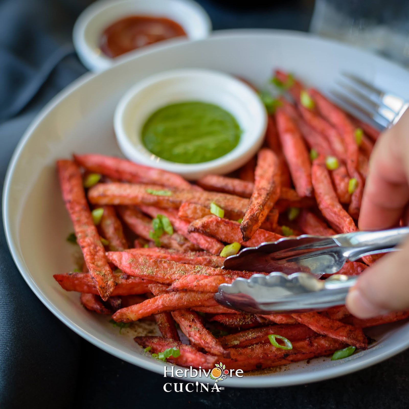 Herbivore Cucina Air Fryer Tandoori Fries