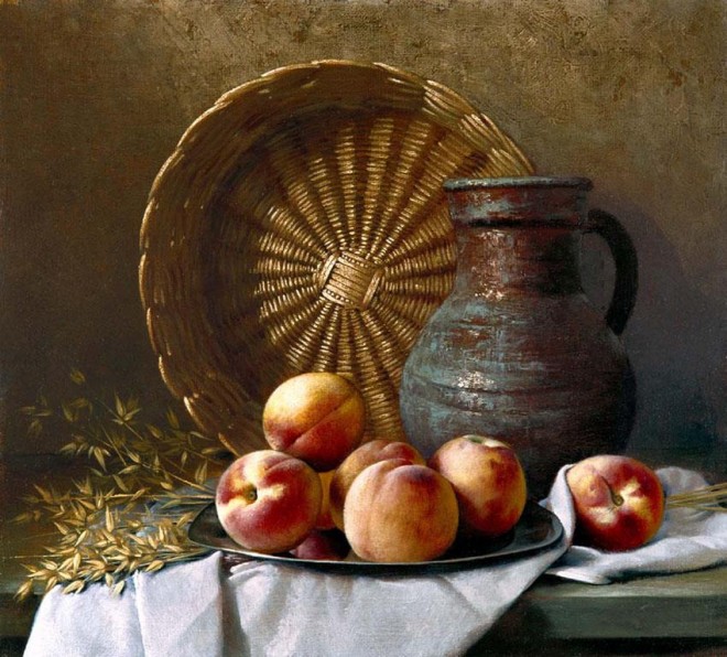 Still Life Oil Paintings by Philip Gerrard Flowers and