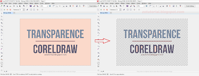 Menghapus Background Gambar Menjadi Tranparan dengan CorelDraw