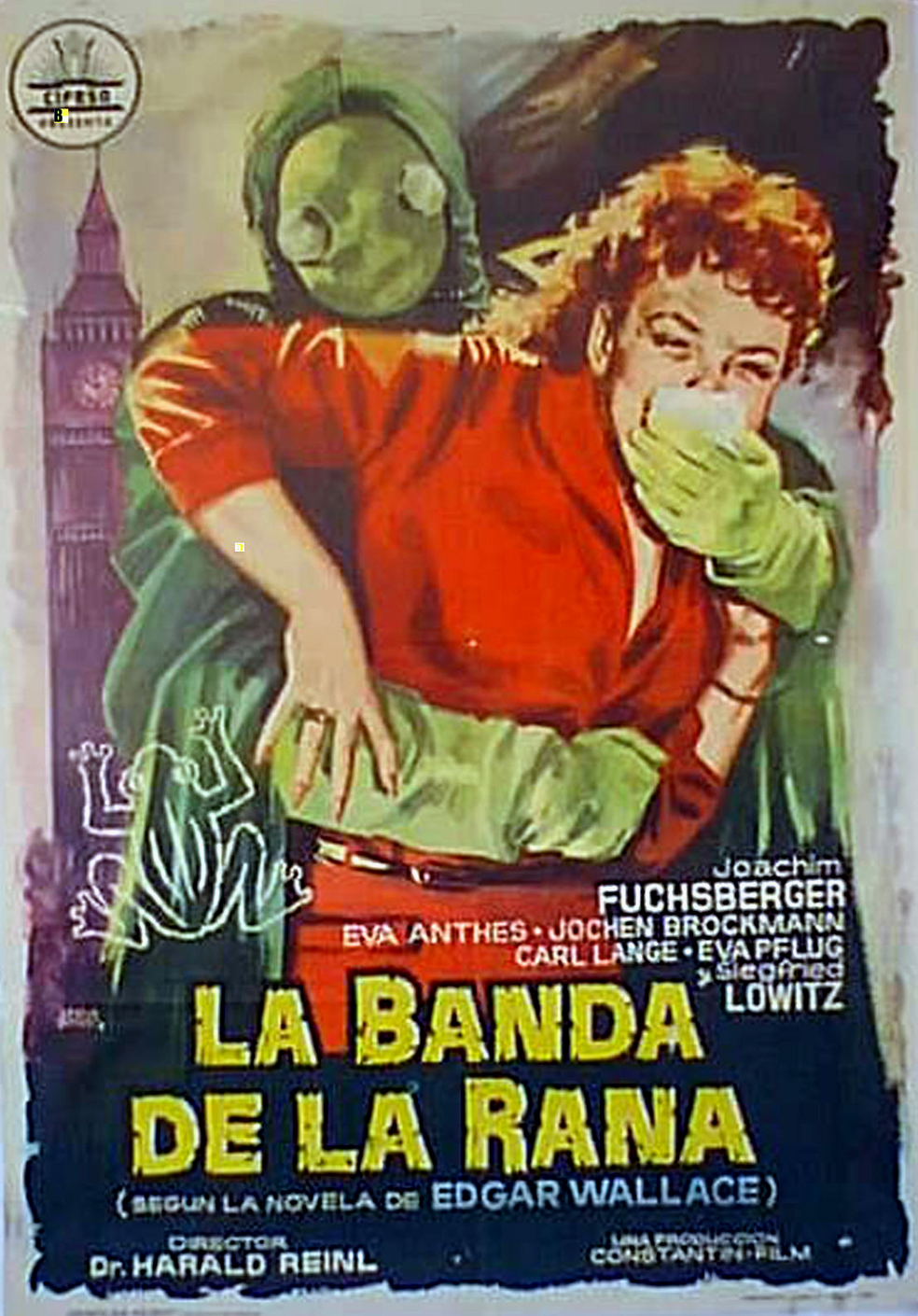 13: DER FROSCH MIT DER MASKE - Edgar Wallace - Fellowship Of The Frog ...