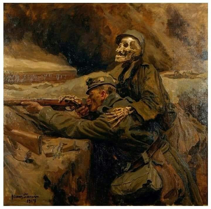 El soldado y la muerte