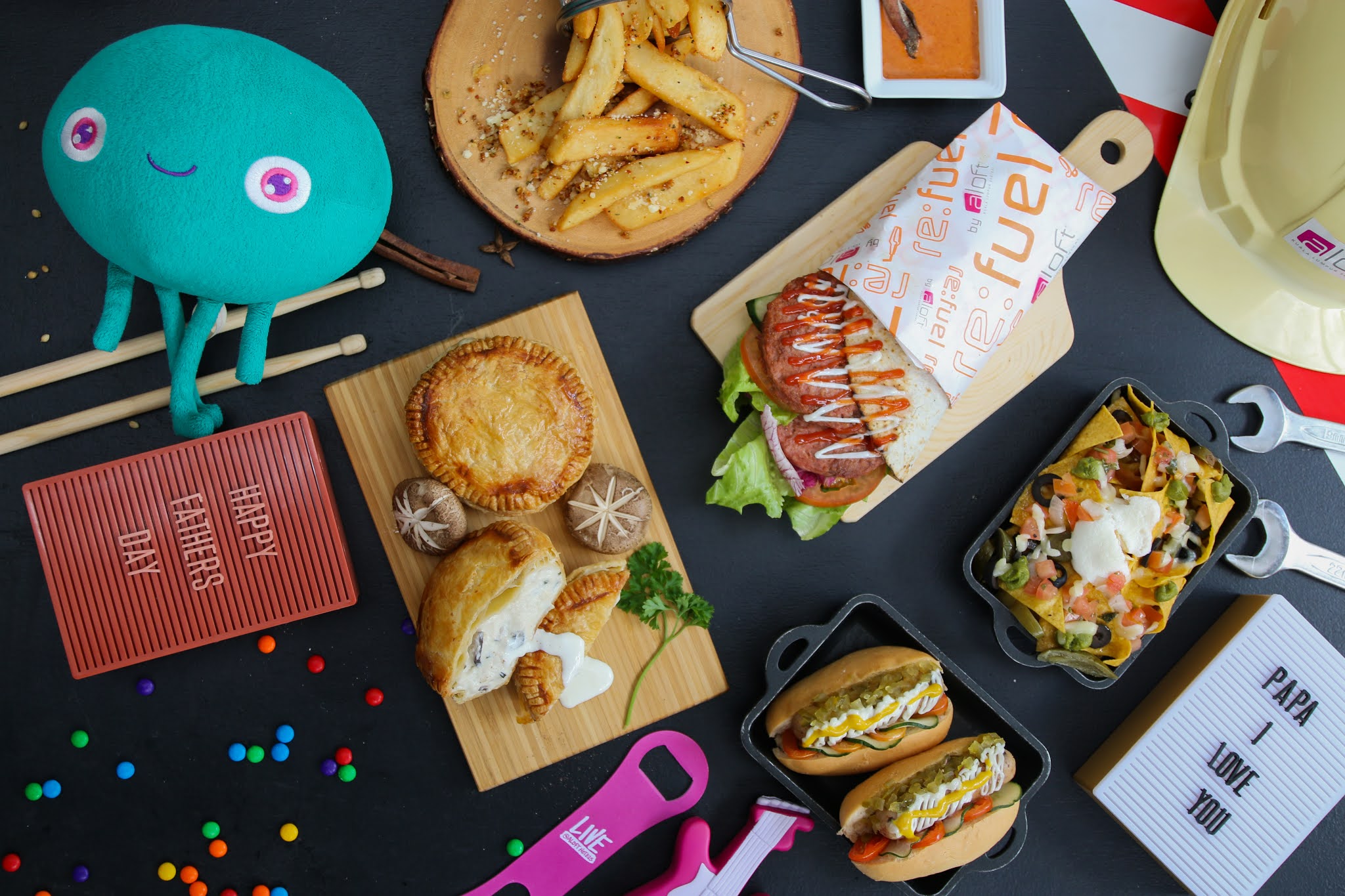 aloft kuala lumpur sentral: feast on the daddy's platter this father’s day