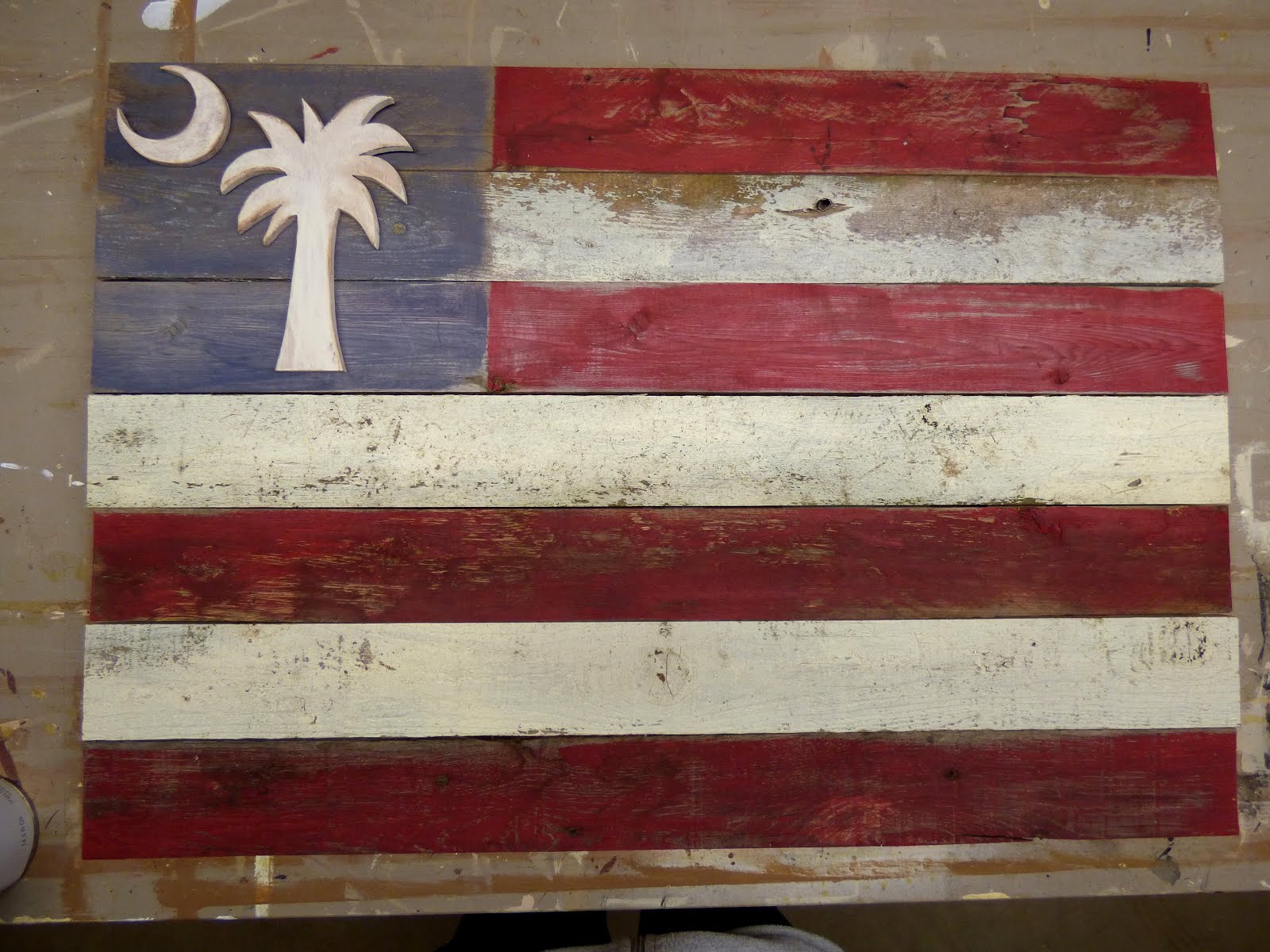 Prim South Carolina Flag