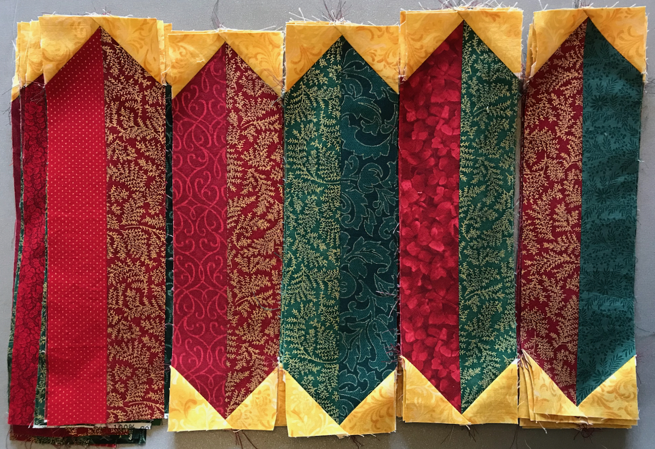 Laurelhurst Craftsman Bungalow Quilt Sashing Finished