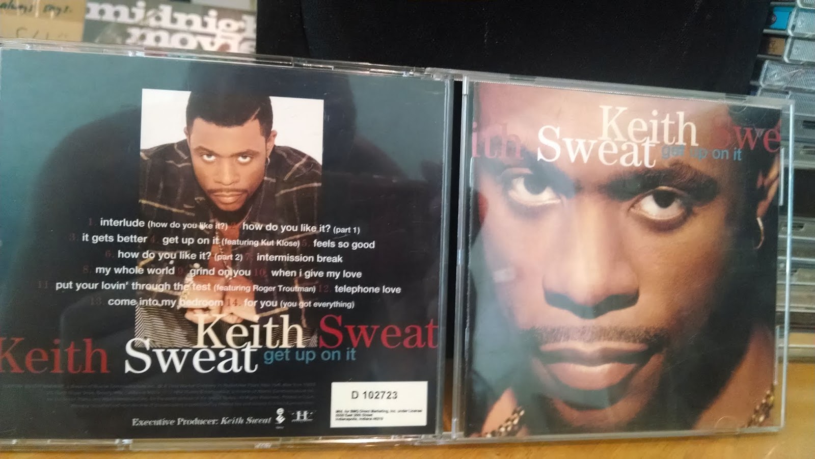 Down Underground Keith Sweat Make It Last Forever Cd 87 W
