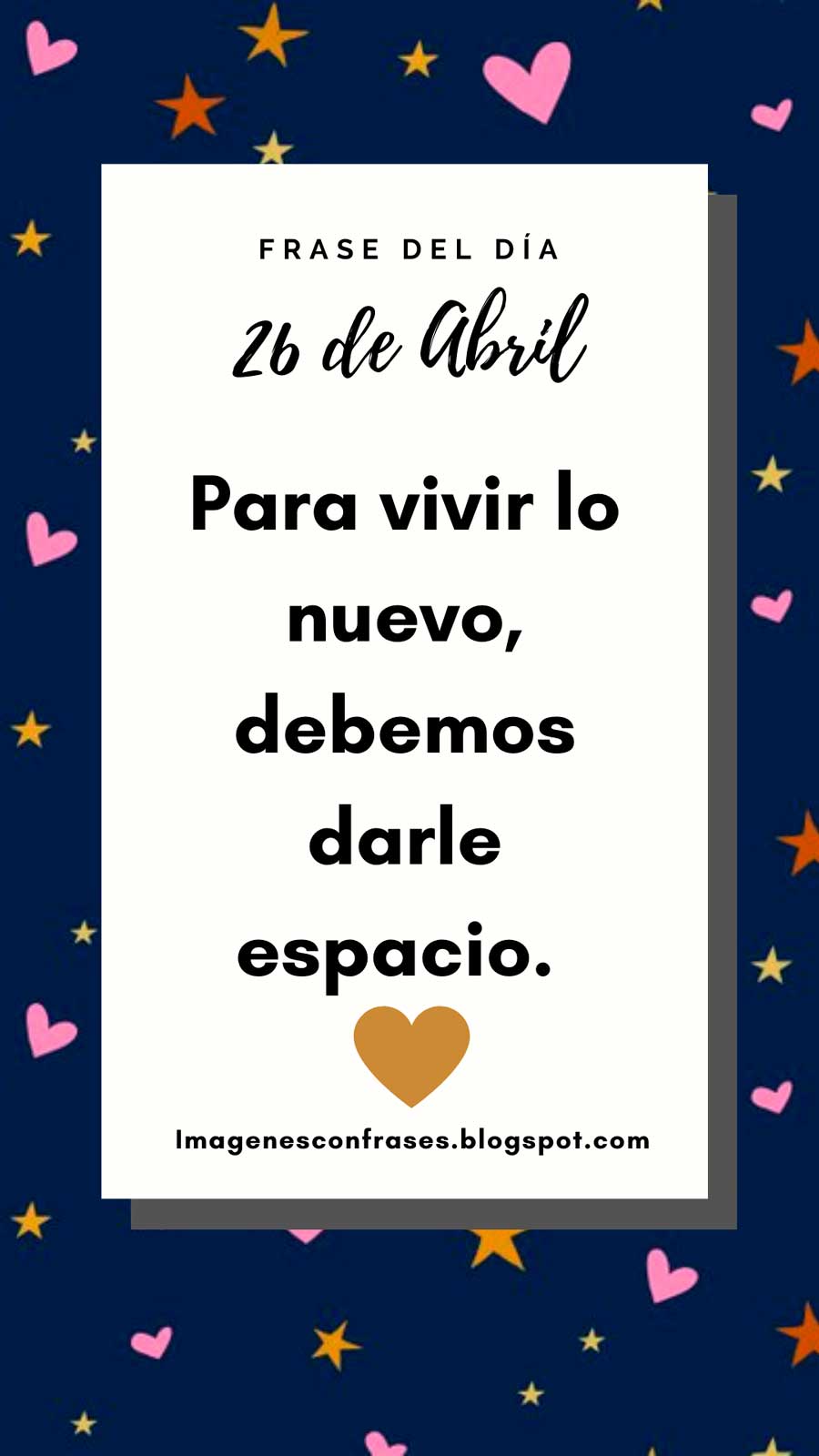 Frase del Día 26 Abril 2021