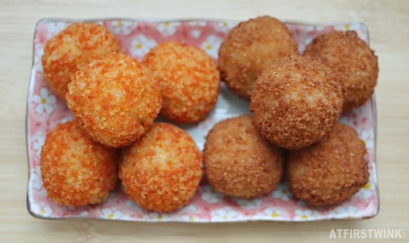 KFC bitterballen after fried in airfryer