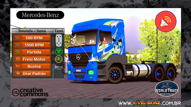 SKINS WORLD TRUCK DRIVING - KIVEL SKINZ 