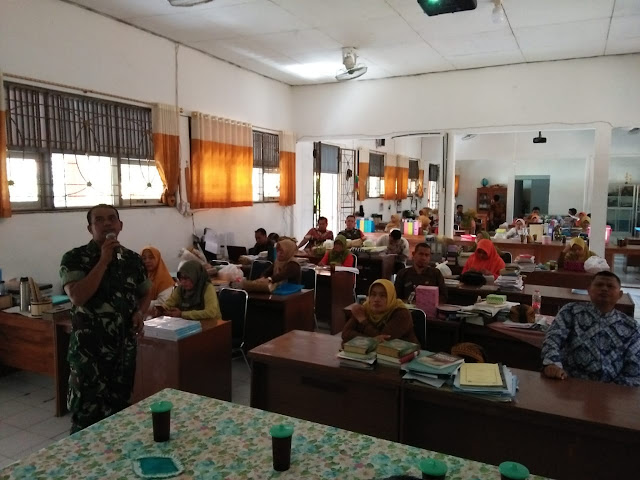 Danramil Sumberlawang Rakor Ketarunaan SMA N I