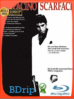 Caracortada (Scarface) (1983) BDRIP 1080p Latino [GoogleDrive] SXGO
