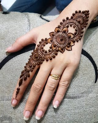 121 Simple mehndi designs for hands || Easy Henna patterns with Images ...