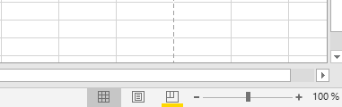 Как задать область печати в Excel
