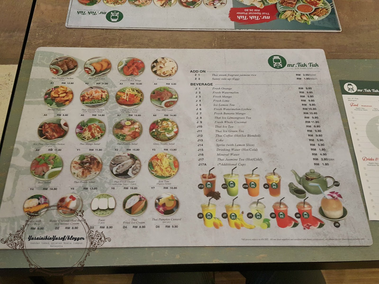 YUSAINIBINYUSOF MR. TUK TUK