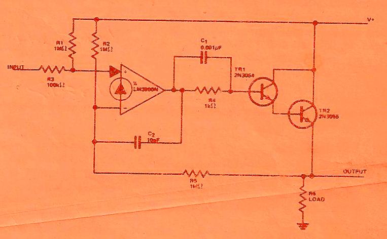 Precision Rectifier, Direct Coupled Power, CMOS Power Booster Circuit