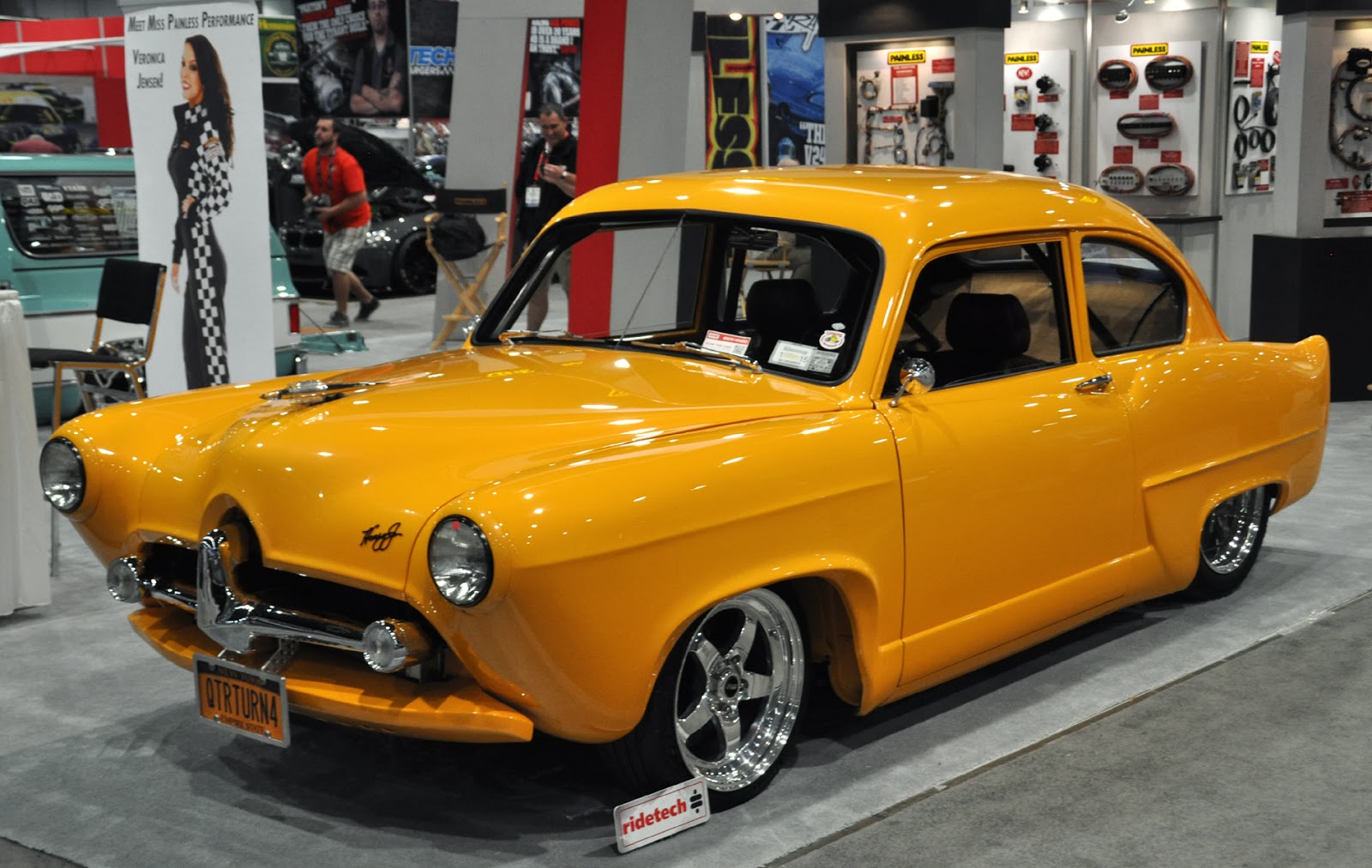 Just A Car Guy: great Henry J, hemi powered, made by the DZUS fastener