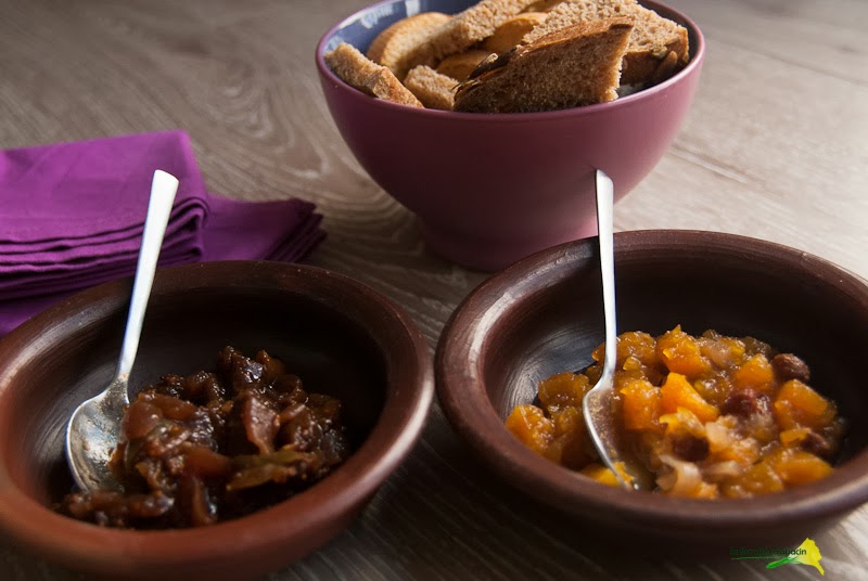 La flor del calabacín Cómo hacer chutney chutney de calabaza y pera y