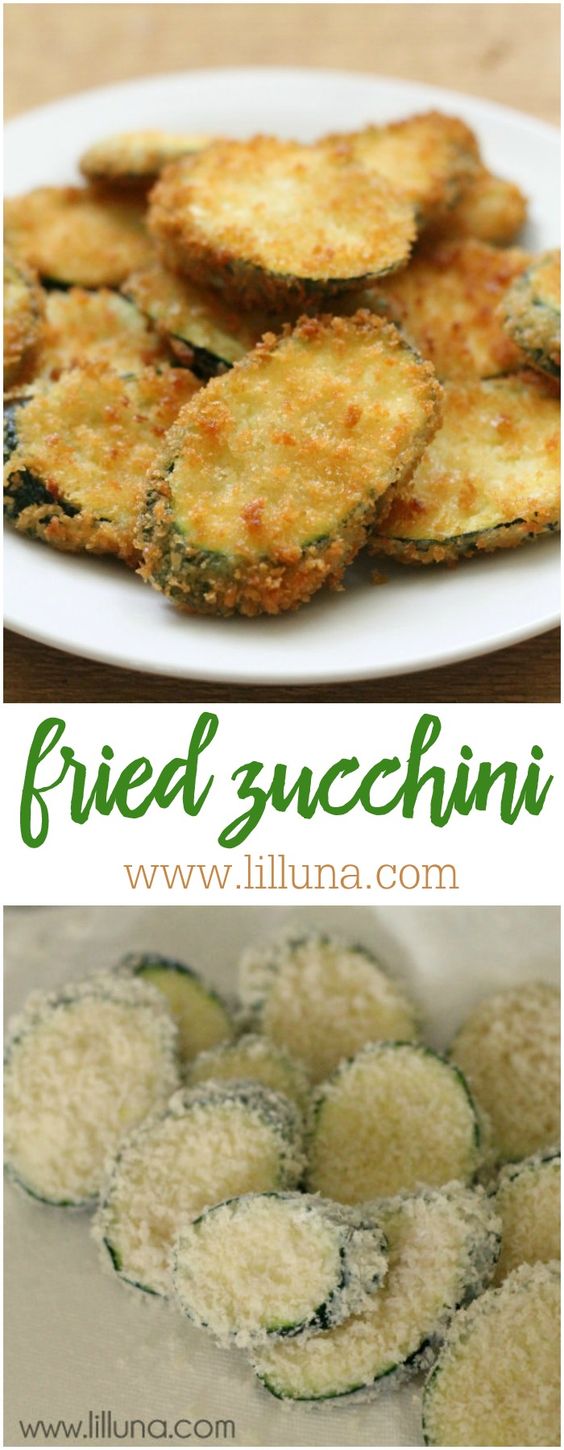 Restaurant-style Fried Zucchini - this delicious side and appetizer is a family favorite. Fried to perfection, this dish often served with Ranch or marinara is simply addicting!