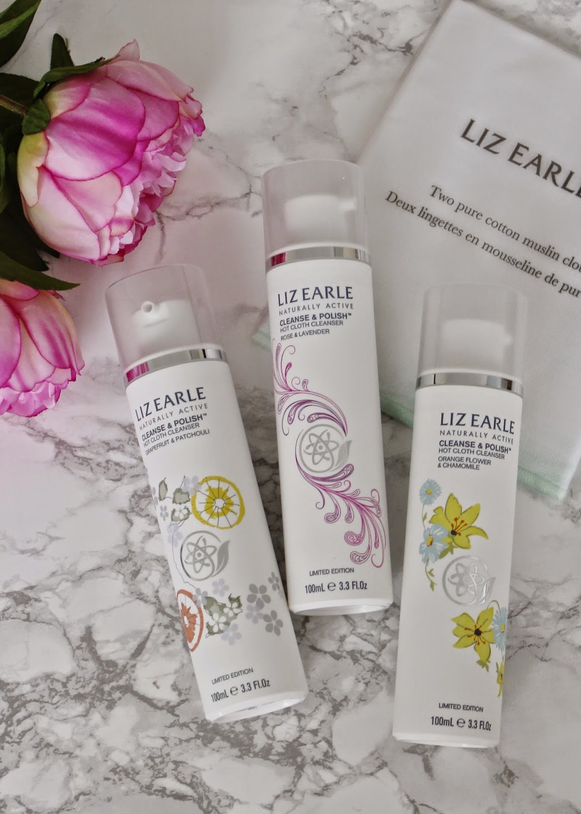 Liz Earle Limited Edition Cleanse And Polish Trio T Tin Flutter And Sparkle