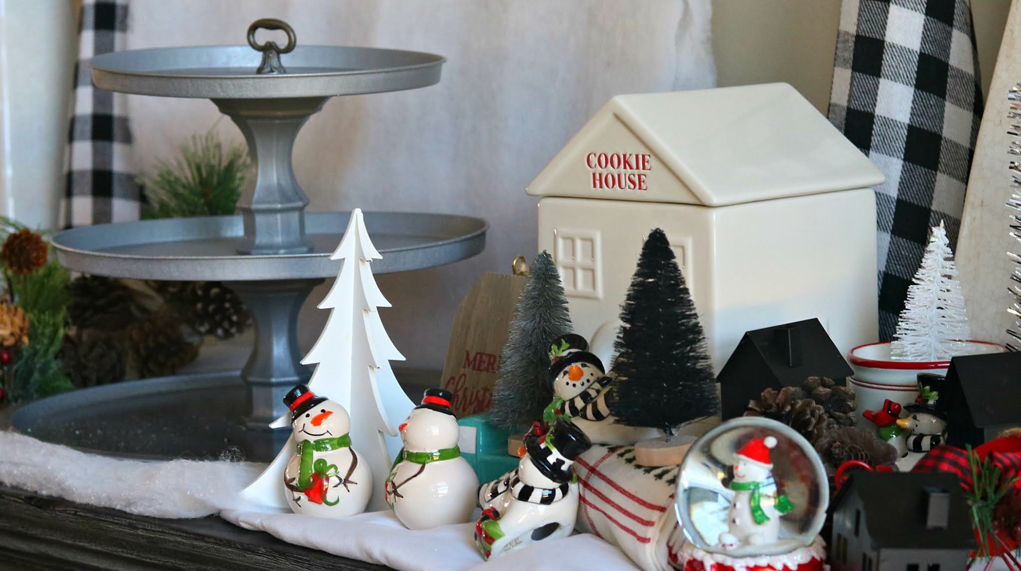 DIY Galvanized Three Tiered Metal Tray At Home with Jemma