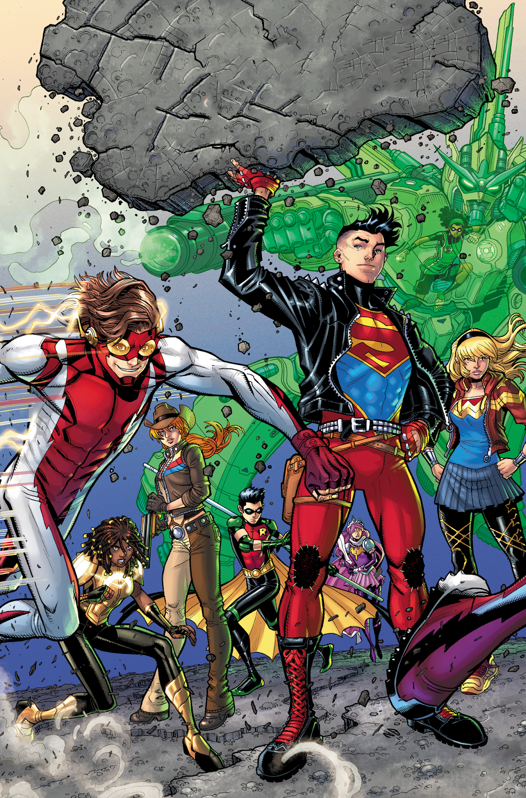 Justice 10. Картинки из комиксов. Ed DC.