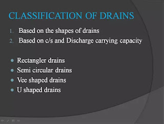 classification of drain and sewer ppt