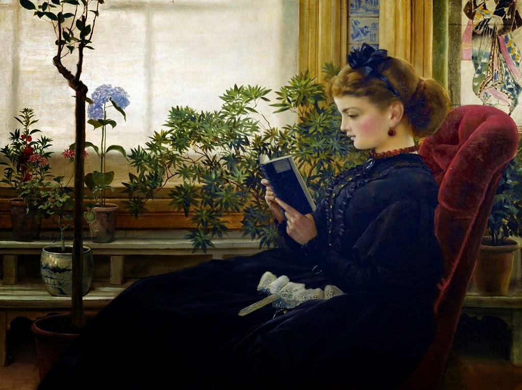 George Dunlop Leslie (1835-1921) - pintor de gênero britânico