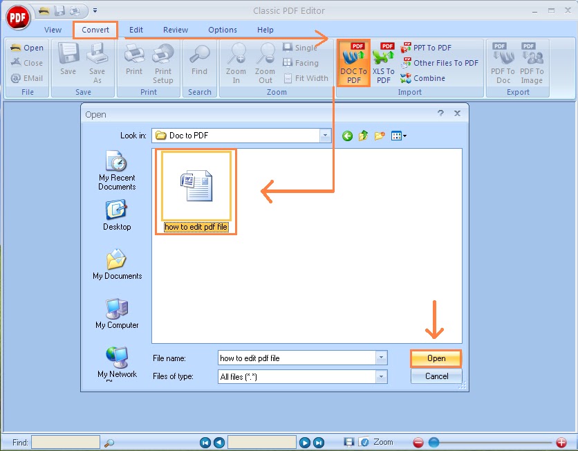 PDF Solutions Convert Multiple MS Document to PDF with One Click