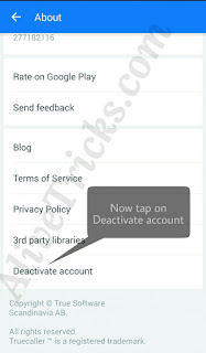 trick to remove your number from truecaller