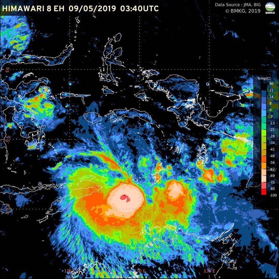 Badai Siklon Tropis Yang Pernah Terjadi Di Indonesia