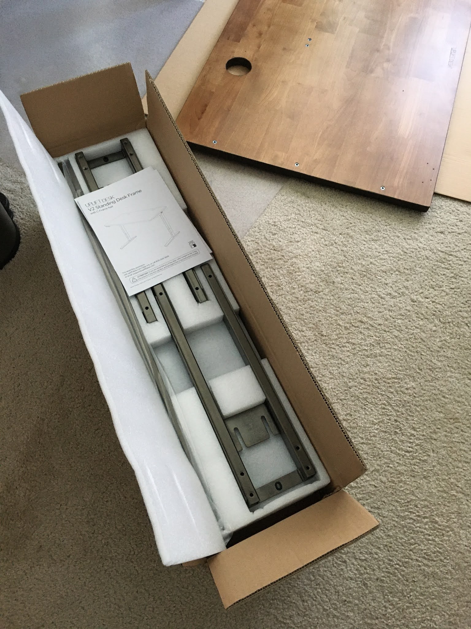 Uplift desk sale industrial style